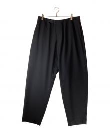 N.HOOLYWOOD（エヌ ハリウッド）の古着「TAPERED PANTS」｜ブラック