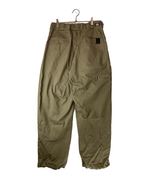Dickies（ディッキーズ）Dickies (ディッキーズ) N.HOOLYWOOD (エヌ ハリウッド) 2TUCKS TROUSERS ベージュ サイズ:40の古着・服飾アイテム