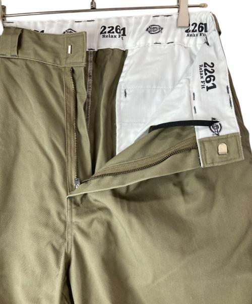 Dickies（ディッキーズ）Dickies (ディッキーズ) N.HOOLYWOOD (エヌ ハリウッド) 2TUCKS TROUSERS ベージュ サイズ:40の古着・服飾アイテム