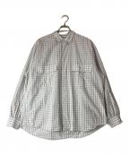 Porter Classicポータークラシック）の古着「ロールアップシャツ」｜グレー