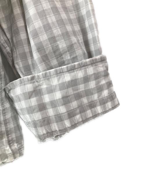 Porter Classic（ポータークラシック）Porter Classic (ポータークラシック) ロールアップシャツ グレー サイズ:Lの古着・服飾アイテム