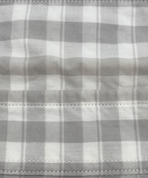 Porter Classic（ポータークラシック）Porter Classic (ポータークラシック) ロールアップシャツ グレー サイズ:Lの古着・服飾アイテム