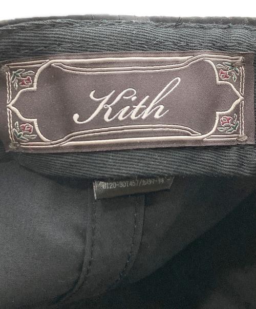 KITH（キス）KITH (キス) Script Wrinkle Nylon Bay Low Pinch Crown ネイビーの古着・服飾アイテム