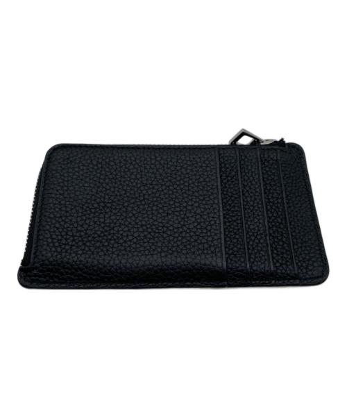 LOEWE（ロエベ）LOEWE (ロエベ) ソフトグレインカーフ コインカードホルダー ブラックの古着・服飾アイテム
