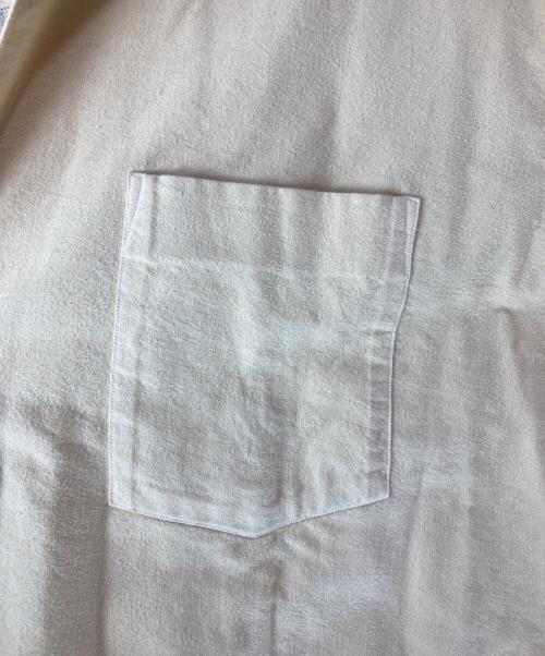 COMME des GARCONS HOMME（コムデギャルソン オム）COMME des GARCONS HOMME (コムデギャルソン オム) ストライプスリーブ切替長袖シャツ イエロー サイズ:freeの古着・服飾アイテム