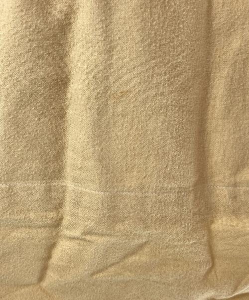 COMME des GARCONS HOMME（コムデギャルソン オム）COMME des GARCONS HOMME (コムデギャルソン オム) ストライプスリーブ切替長袖シャツ イエロー サイズ:freeの古着・服飾アイテム