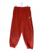NIKE×stussyナイキ×ステューシー）の古着「Pigment Dye Fleece Pants」｜レッド