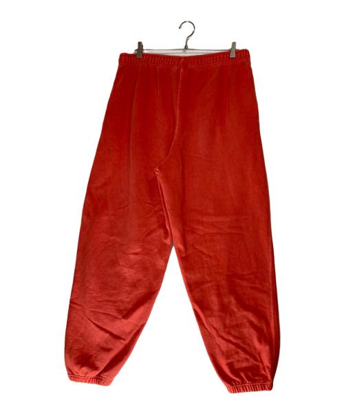 NIKE（ナイキ）NIKE (ナイキ) stussy (ステューシー) Pigment Dye Fleece Pants レッド サイズ:Ｌの古着・服飾アイテム