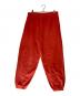 NIKE (ナイキ) stussy (ステューシー) Pigment Dye Fleece Pants レッド サイズ:Ｌ：15000円
