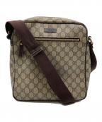GUCCIグッチ）の古着「ショルダーバッグ」｜ベージュ