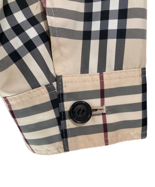 BURBERRY LONDON（バーバリーロンドン）BURBERRY LONDON (バーバリーロンドン) ノバチェックポリジャケット ベージュ サイズ:15の古着・服飾アイテム