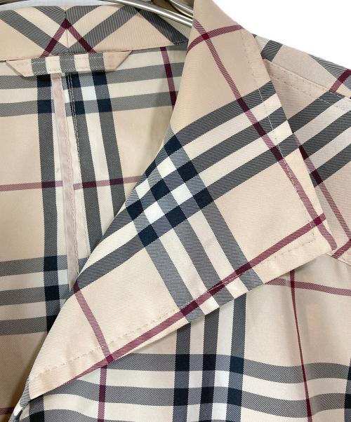 BURBERRY LONDON（バーバリーロンドン）BURBERRY LONDON (バーバリーロンドン) ノバチェックポリジャケット ベージュ サイズ:15の古着・服飾アイテム
