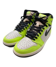 NIKE（ナイキ）の古着「Air Jordan 1 High OG "Volt/Visionaire" ナイキ エアジョーダン1 ハイ OG "ボルト/ヴィジョネア"」｜ホワイト×イエロー