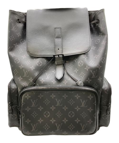 LOUIS VUITTON（ルイ ヴィトン）LOUIS VUITTON (ルイ ヴィトン) トリオ バックパック ブラックの古着・服飾アイテム