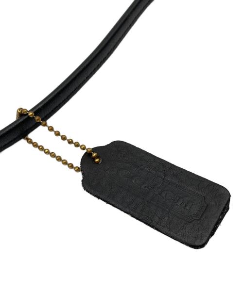 COACH（コーチ）COACH (コーチ) ターンロックミニショルダーバッグ ブラックの古着・服飾アイテム