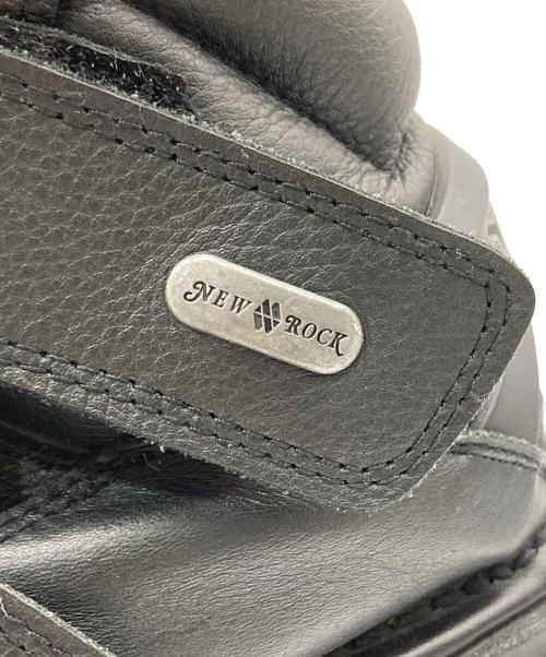 NEW ROCK（ニューロック）NEW ROCK (ニューロック) ANKLE BOOT BLACK TOWER ブラック サイズ:43の古着・服飾アイテム