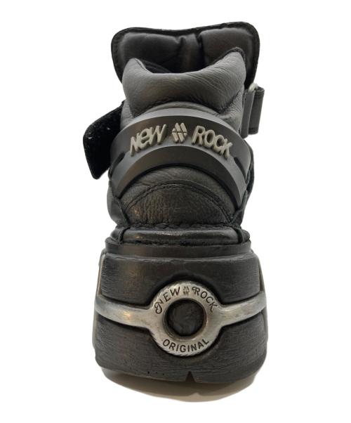 NEW ROCK（ニューロック）NEW ROCK (ニューロック) ANKLE BOOT BLACK TOWER ブラック サイズ:43の古着・服飾アイテム