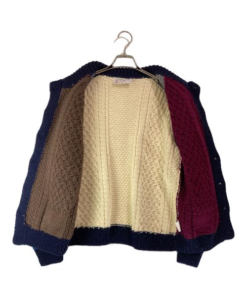 INVERALLAN（インバーアラン）INVERALLAN (インバーアラン) 4Aアランニットカーディガン マルチカラー サイズ:FREEの古着・服飾アイテム
