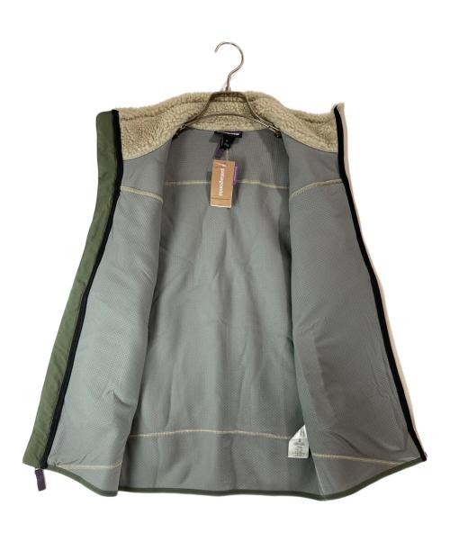 Patagonia（パタゴニア）Patagonia (パタゴニア) クラシックレトロXベスト グリーン×ベージュ サイズ:Ｓの古着・服飾アイテム