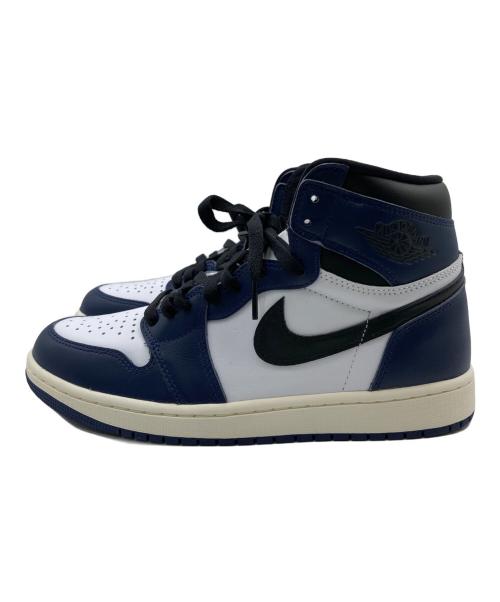 NIKE（ナイキ）NIKE (ナイキ) Air Jordan 1 Retro High OG ネイビー サイズ:27の古着・服飾アイテム