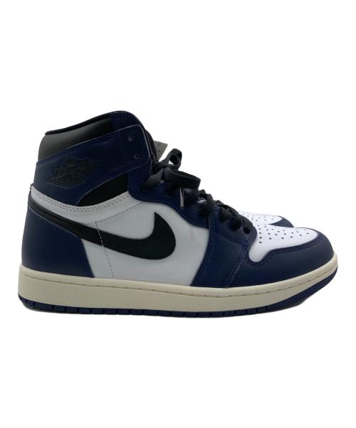 NIKE（ナイキ）NIKE (ナイキ) Air Jordan 1 Retro High OG ネイビー サイズ:27の古着・服飾アイテム