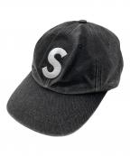 SUPREMEシュプリーム）の古着「24FW Pigment S Logo 6-Panel」｜ブラック