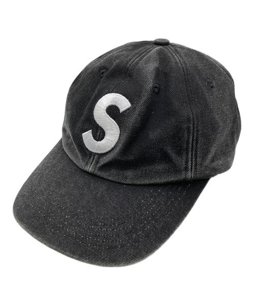 SUPREME（シュプリーム）SUPREME (シュプリーム) 24FW Pigment S Logo 6-Panel ブラックの古着・服飾アイテム