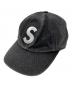 SUPREME（シュプリーム）の古着「24FW Pigment S Logo 6-Panel」｜ブラック