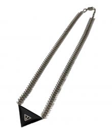 TOGA TOO（トーガ・トゥ）の古着「Magic triangle neckless」｜ブラック