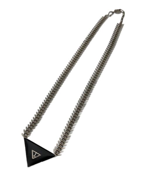 TOGA TOO（トーガ・トゥ）TOGA TOO (トーガ・トゥ) Magic triangle neckless ブラックの古着・服飾アイテム
