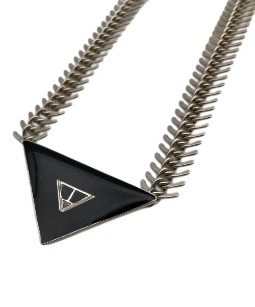 TOGA TOO（トーガ・トゥ）TOGA TOO (トーガ・トゥ) Magic triangle neckless ブラックの古着・服飾アイテム
