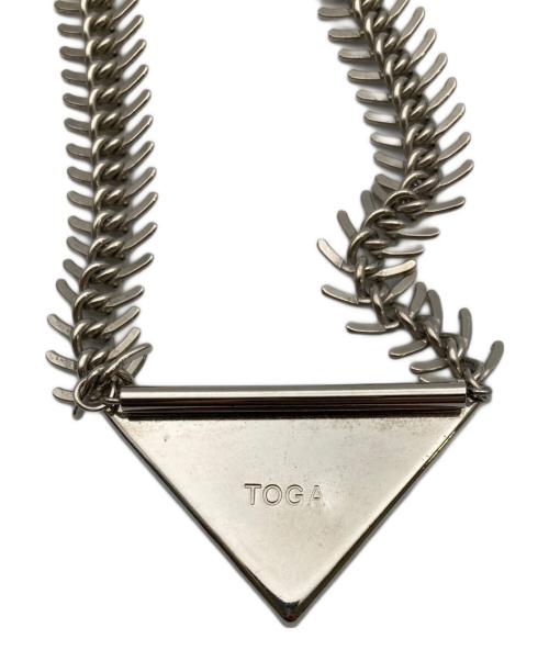 TOGA TOO（トーガ・トゥ）TOGA TOO (トーガ・トゥ) Magic triangle neckless ブラックの古着・服飾アイテム