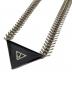 TOGA TOO (トーガ・トゥ) Magic triangle neckless ブラック：8000円