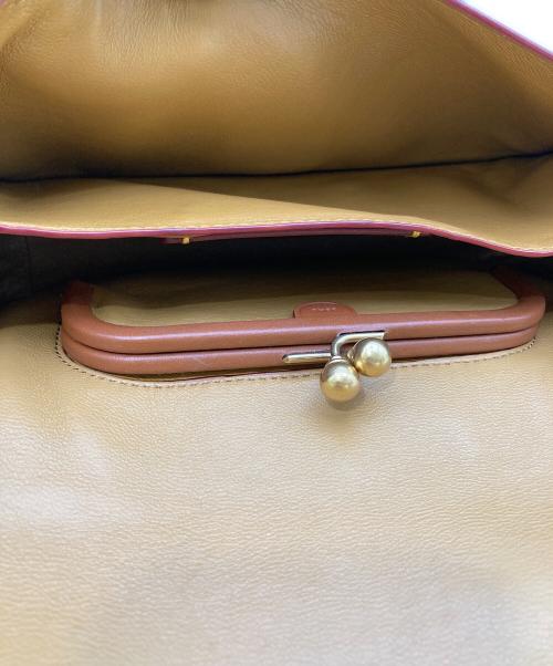 COACH（コーチ）COACH (コーチ) ティーローズ ディンキー チェーン ショルダーバッグ アイボリーの古着・服飾アイテム