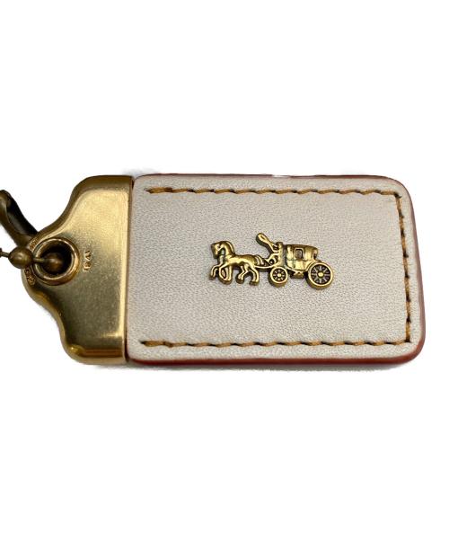COACH（コーチ）COACH (コーチ) ティーローズ ディンキー チェーン ショルダーバッグ アイボリーの古着・服飾アイテム
