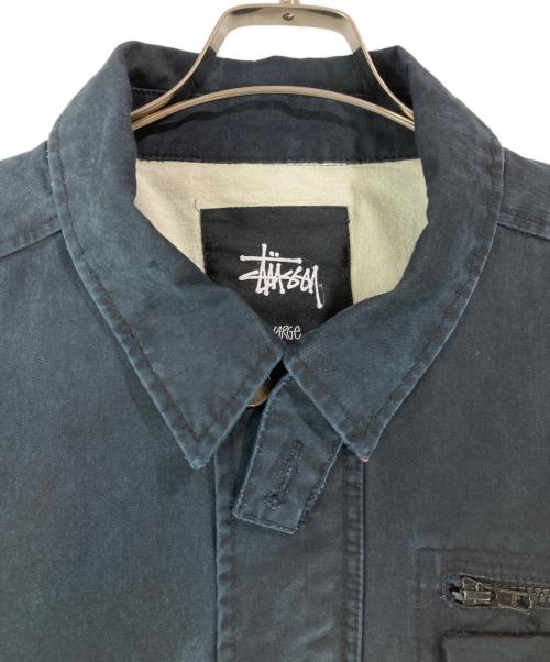 stussy（ステューシー）stussy (ステューシー) ユーティリティフィールドジャケット ブラック サイズ:XLの古着・服飾アイテム