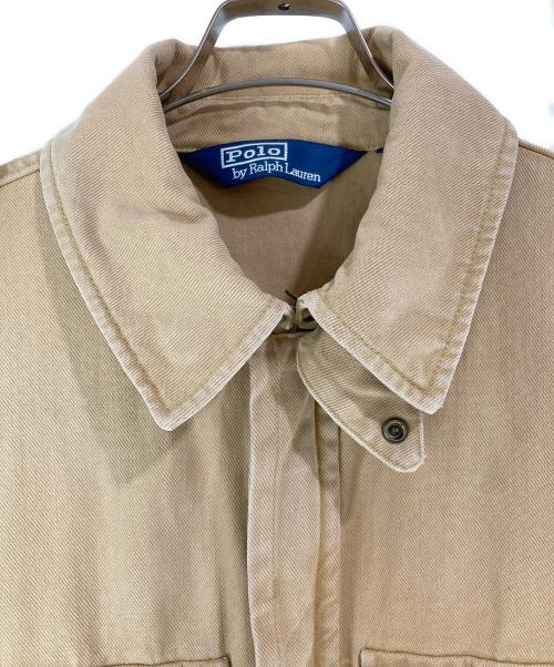 POLO RALPH LAUREN（ポロ・ラルフローレン）POLO RALPH LAUREN (ポロ・ラルフローレン) ハンティングジャケット ベージュ サイズ:Ｌの古着・服飾アイテム