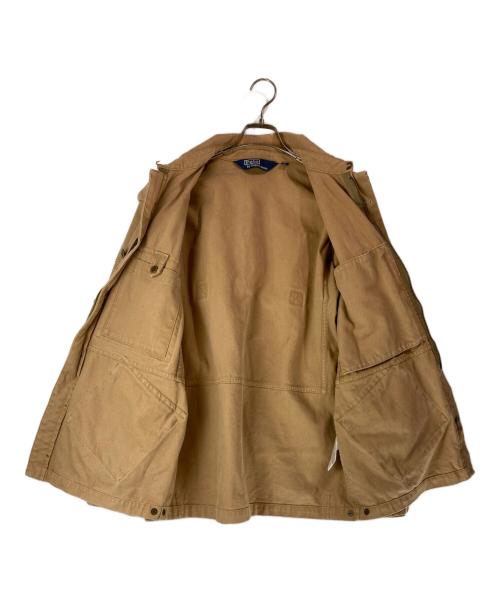 POLO RALPH LAUREN（ポロ・ラルフローレン）POLO RALPH LAUREN (ポロ・ラルフローレン) ハンティングジャケット ベージュ サイズ:Ｌの古着・服飾アイテム