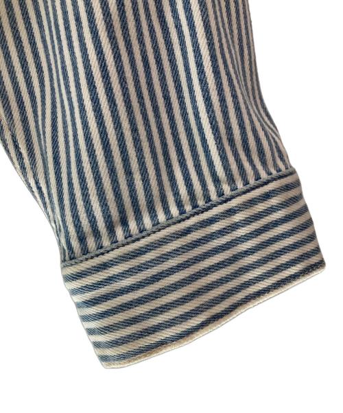 LEVI'S MADE&CRAFTED（リーバイスメイドクラフテッド）LEVI'S MADE&CRAFTED (リーバイスメイドクラフテッド) ヒッコリーデニムジャケット ブルー サイズ:Ｍの古着・服飾アイテム