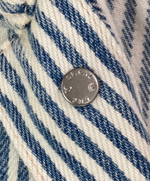 LEVI'S MADE&CRAFTED（リーバイスメイドクラフテッド）LEVI'S MADE&CRAFTED (リーバイスメイドクラフテッド) ヒッコリーデニムジャケット ブルー サイズ:Ｍの古着・服飾アイテム