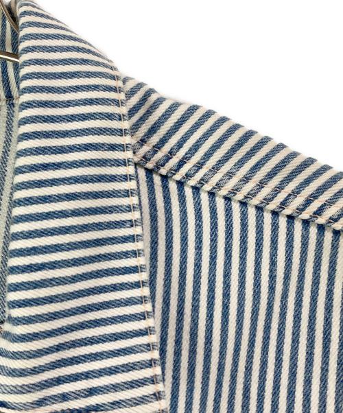 LEVI'S MADE&CRAFTED（リーバイスメイドクラフテッド）LEVI'S MADE&CRAFTED (リーバイスメイドクラフテッド) ヒッコリーデニムジャケット ブルー サイズ:Ｍの古着・服飾アイテム