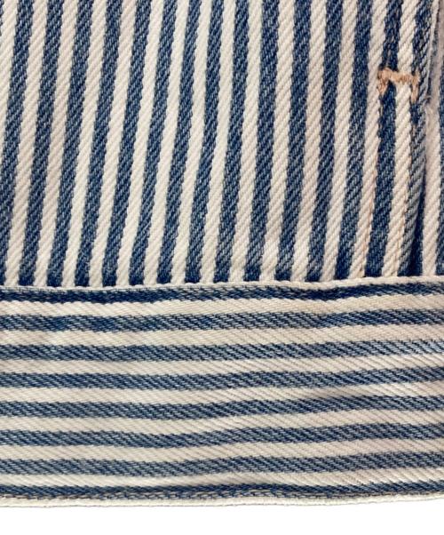 LEVI'S MADE&CRAFTED（リーバイスメイドクラフテッド）LEVI'S MADE&CRAFTED (リーバイスメイドクラフテッド) ヒッコリーデニムジャケット ブルー サイズ:Ｍの古着・服飾アイテム
