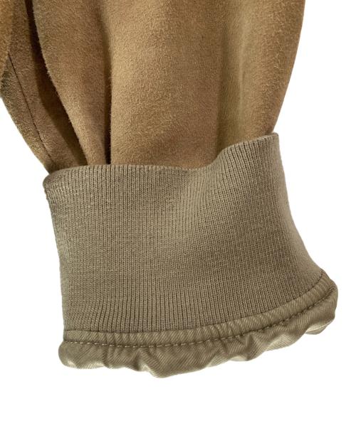Denham（デンハム）Denham (デンハム) スウェードレザージャケット ベージュ サイズ:Ｌの古着・服飾アイテム