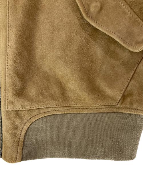 Denham（デンハム）Denham (デンハム) スウェードレザージャケット ベージュ サイズ:Ｌの古着・服飾アイテム