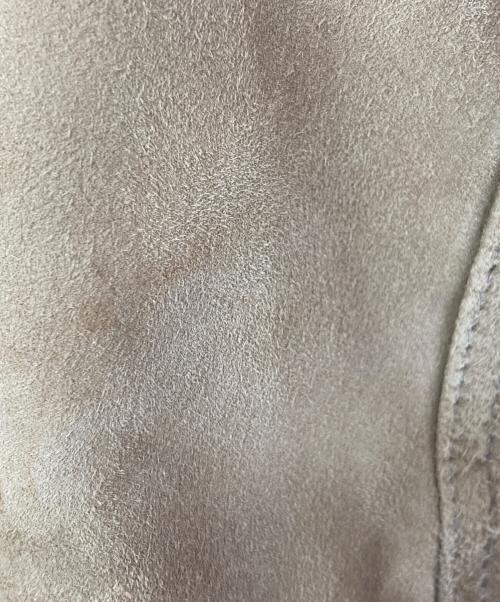 Denham（デンハム）Denham (デンハム) スウェードレザージャケット ベージュ サイズ:Ｌの古着・服飾アイテム
