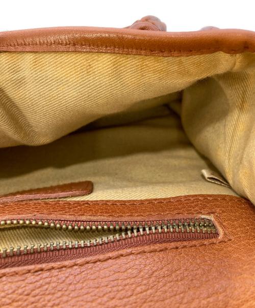 POLO RALPH LAUREN（ポロ・ラルフローレン）POLO RALPH LAUREN (ポロ・ラルフローレン) レザーショルダーバッグ ブラウンの古着・服飾アイテム