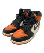 NIKEナイキ）の古着「Air Jordan 1 Retro High OG "Shattered Backboard"」｜オレンジ