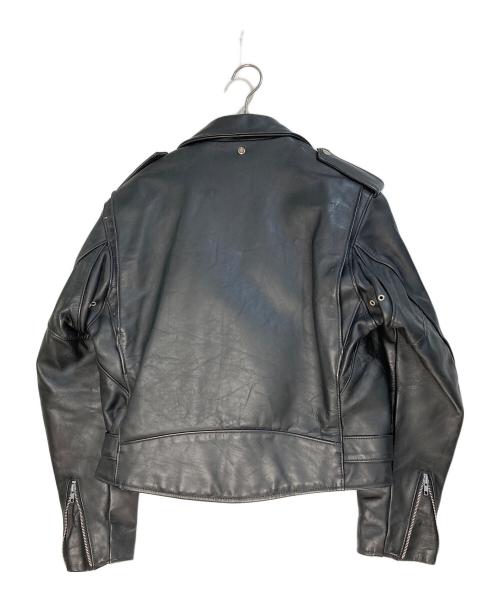 Schott（ショット）Schott (ショット) ダブルライダースジャケット ブラック サイズ:42の古着・服飾アイテム