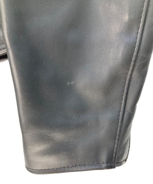 Schott（ショット）Schott (ショット) ダブルライダースジャケット ブラック サイズ:42の古着・服飾アイテム