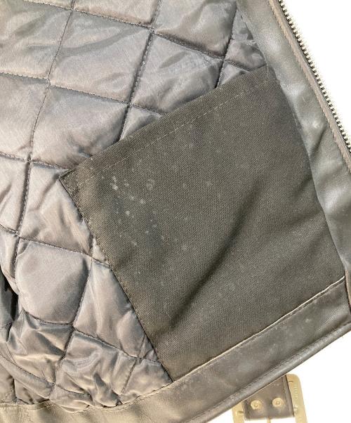 Schott（ショット）Schott (ショット) ダブルライダースジャケット ブラック サイズ:42の古着・服飾アイテム